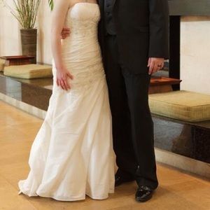 Casablanca Wedding Dress & Veil from Boutique
